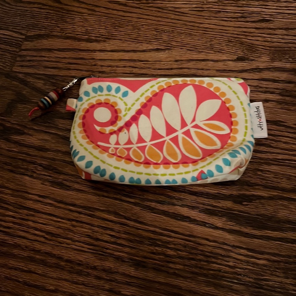 Witty Stitches Multicolor Patterned Clutch - image 1